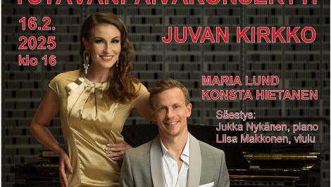 Ystävänpäiväkonsertti Maria Lund ja Konsta Hietanen