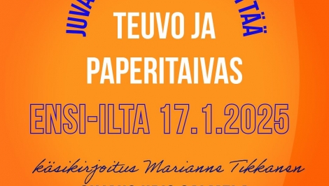 Juvan lukioteatteri esittää Teuvo ja Paperitaivas